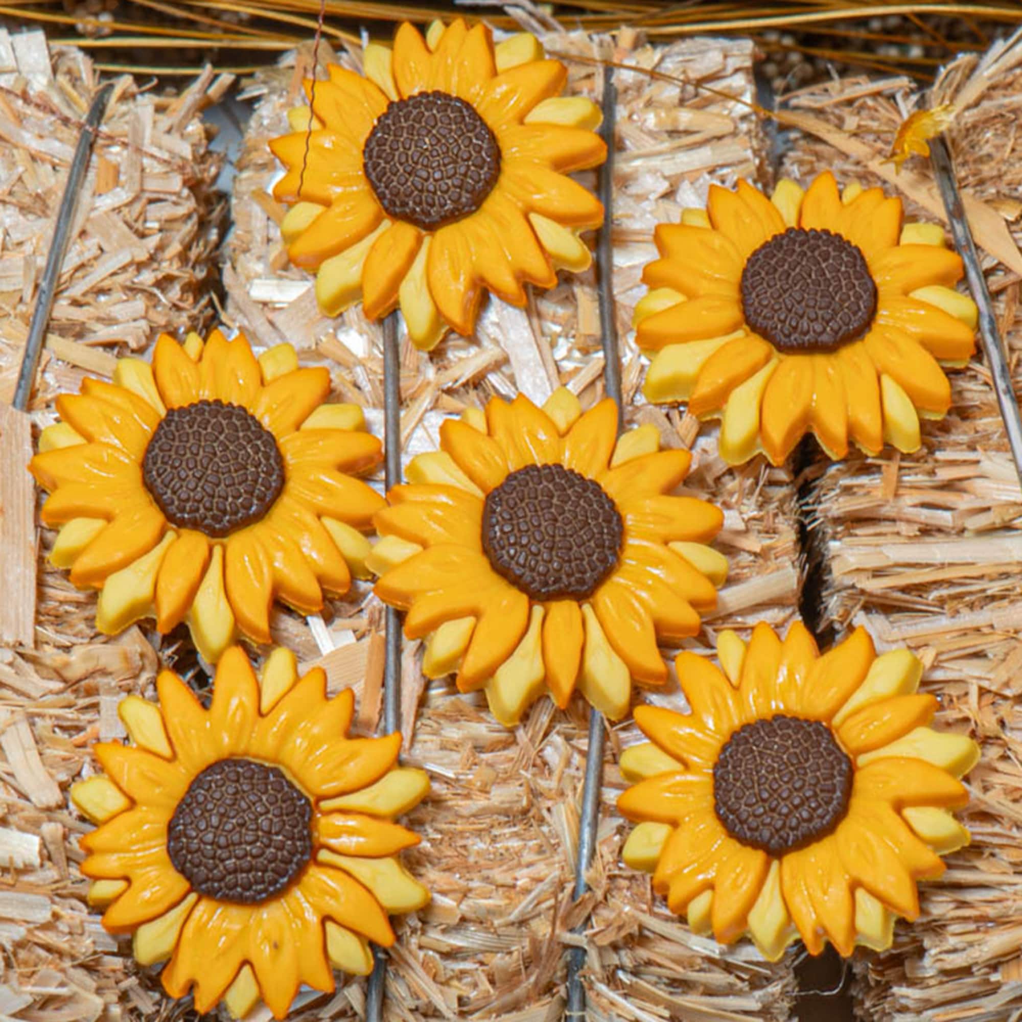 Dress It Up Yellow Sunflowers Autumn Inspired Embellishments